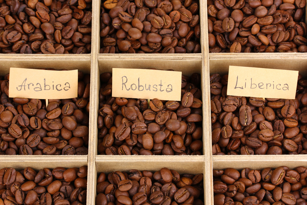 Coffee,Beans,In,Wooden,Box,Close-up
