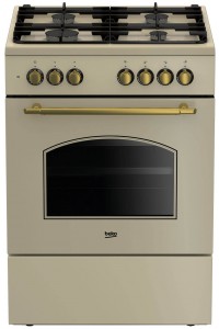 Affectionate Dignified collection Manuale Aragaz Beko FSE62134DCR, Mixt, Clasa energetica A, 4 arzatoare, 5  functii, Bej