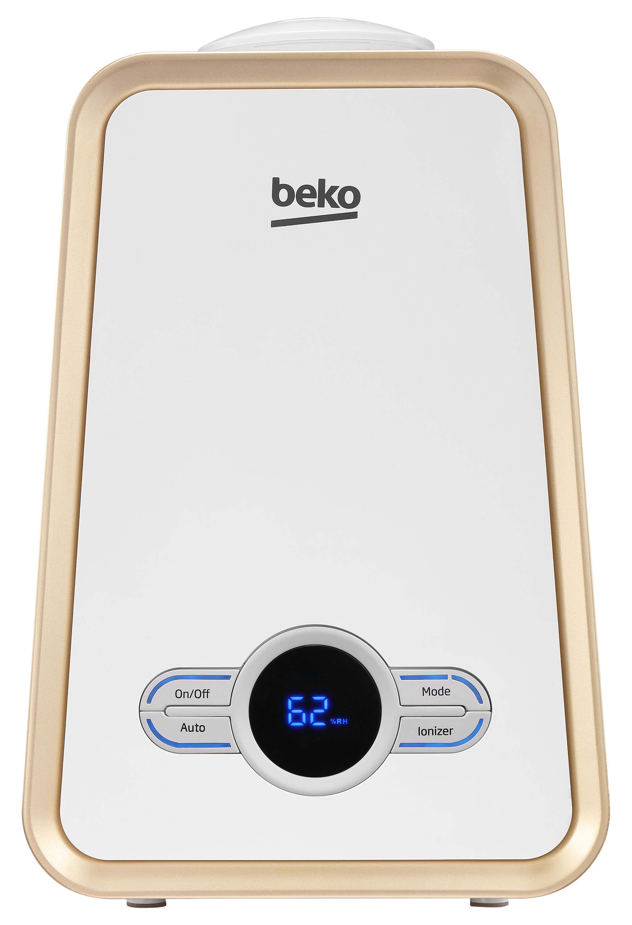 Umidificator Beko ATH7120, Capacitate 3 l, Functie Tehnologie Ultrasonic, Alb/Auriu
