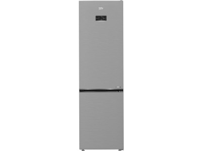 Combina frigorifica Beko B5RCNA406LXBW, No Frost, 355 L, 203.5 H, Clasa energetica C, Metal Look