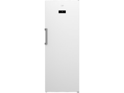 Congelator vertical Beko RFNE448E43WN, No Frost, 191.2 H, Clasa energetica E, White