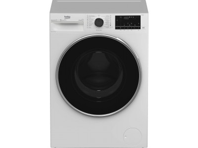 Masina de spalat rufe frontala Beko B3WFU584110W, 8 kg, 1400 rpm, Clasa energetica A, White