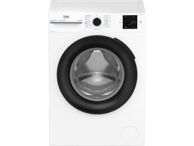 Masina de spalat rufe frontala Beko BM3WFSU38413WB, 8 kg, 1400 rpm, Clasa energetica A, White