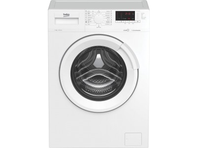 Masina de spalat rufe frontala Beko WUE8726XST, 8 kg, 1400 rpm, Clasa energetica A, White