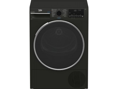 Uscator de rufe Beko B3T68239MG, Clasa energetica A++, 8 kg, 15 programe, Manhattan Gray